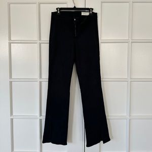 NWT! Rag & bone black bootcut jeans w/ split - Womens 28